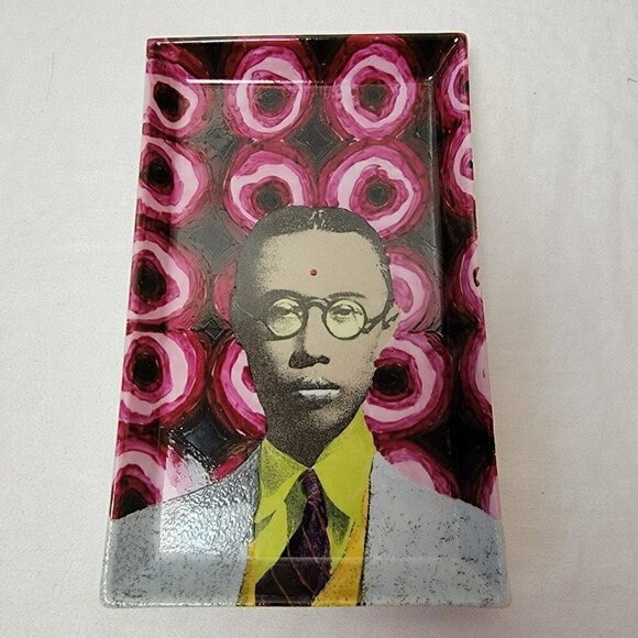 Fabienne Jouvin RARE Emperor Pu Yi Trinket Tray - Picture 2 of 11